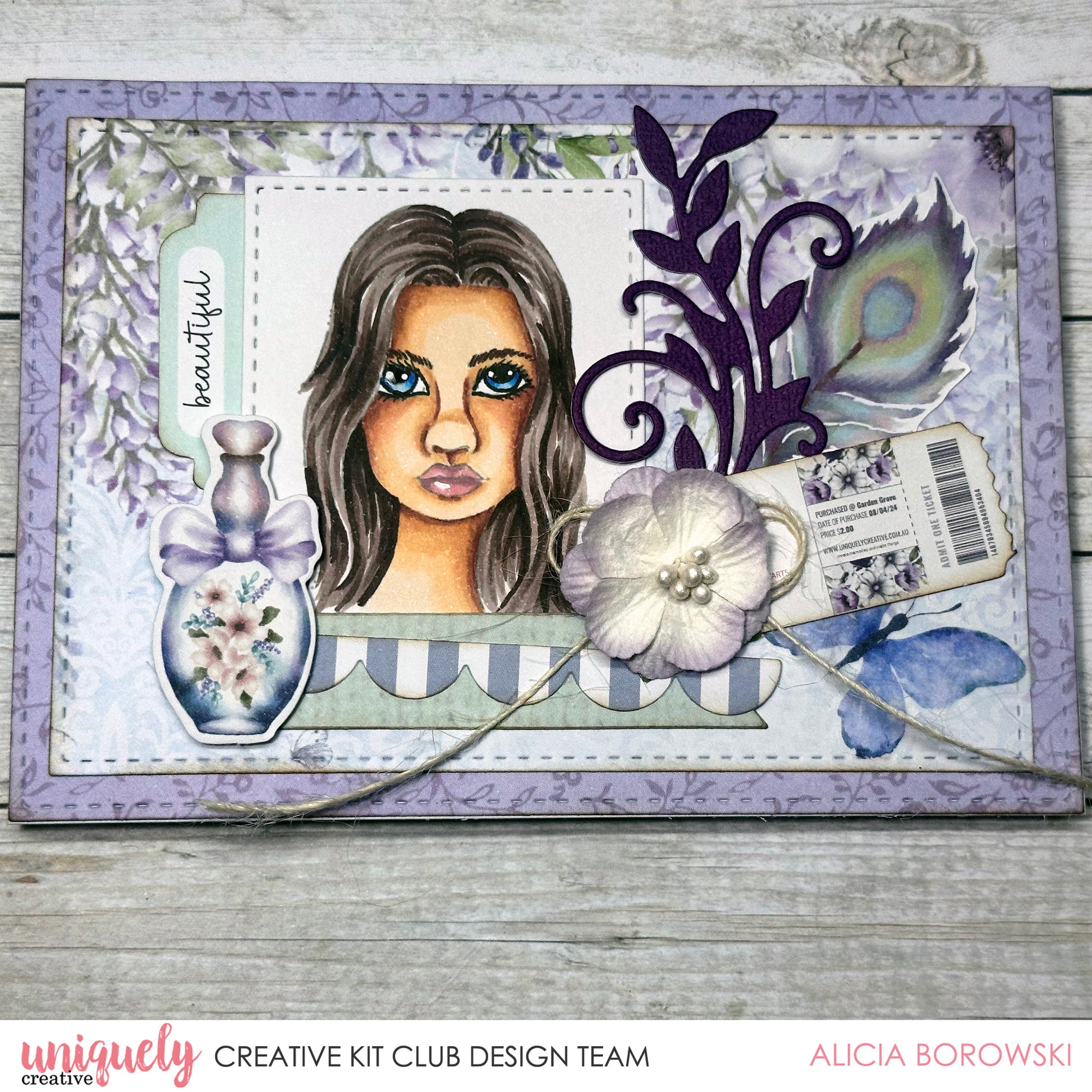 Copic Coloured Cards - Alicia Borowski