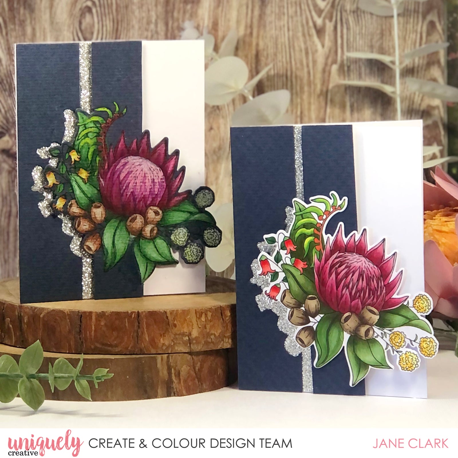 Navy Natives Tutorial - Using Primacolor Pencils & Copic Markers - Jane Clark