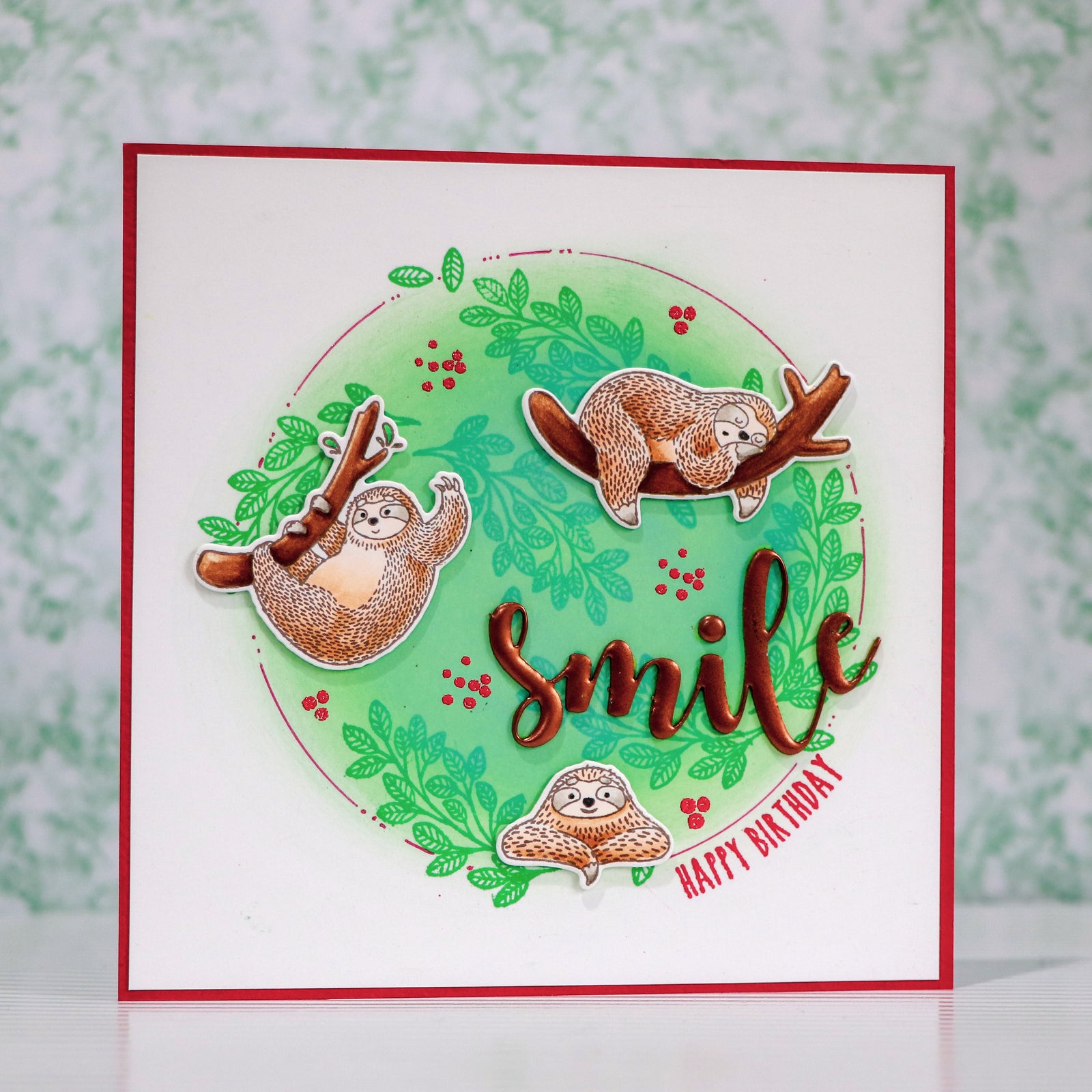 Sloth Card Ideas - Pip Lewer