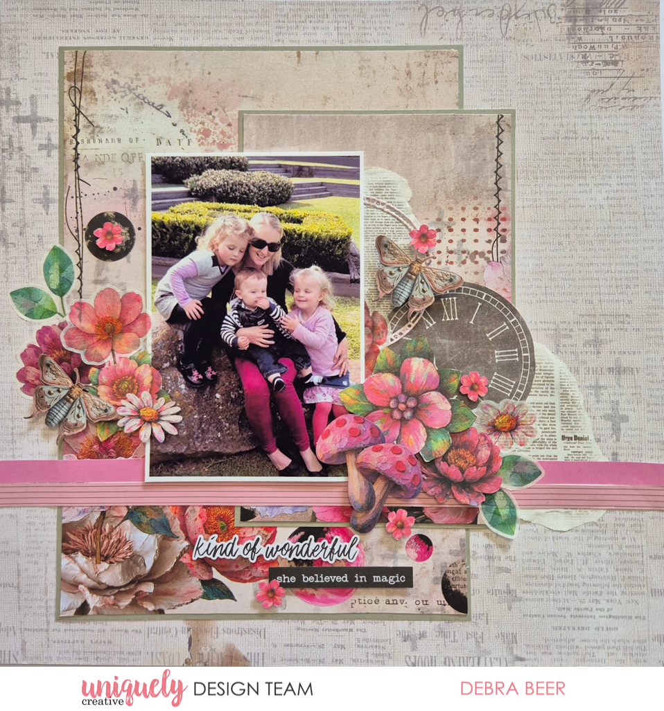 KIND OF WONDERFUL LAYOUT TUTORIAL - DEBRA BEER