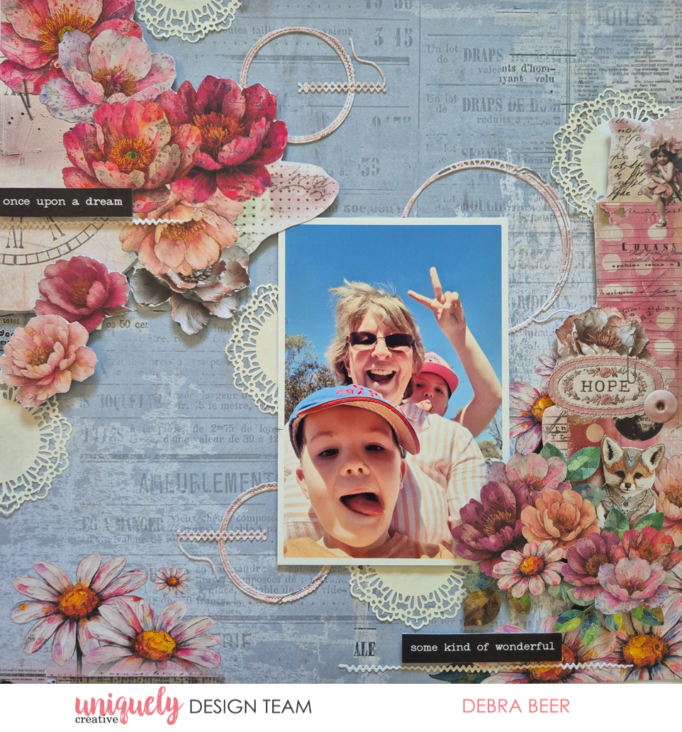 ONCE UPON A DREAM LAYOUT - DEBRA BEER
