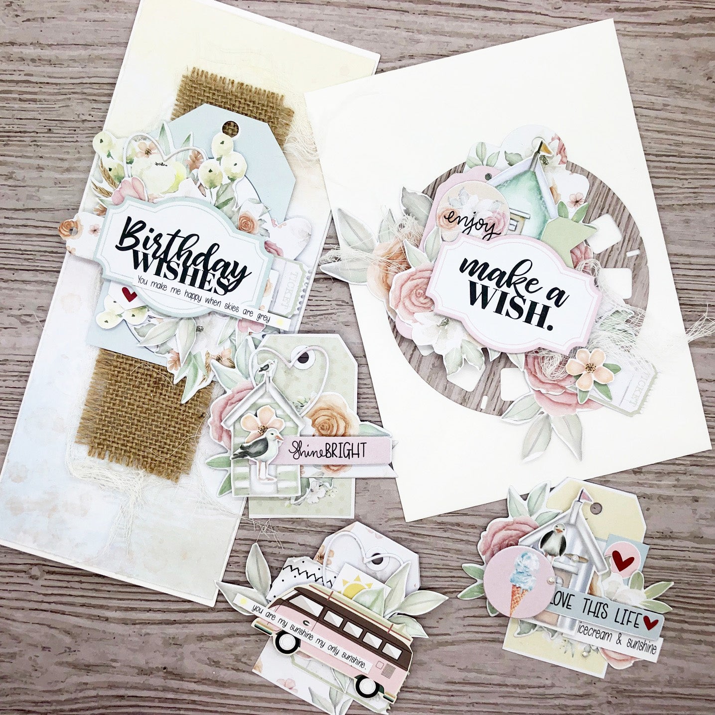Make your own embellishments - Tracey Schulz