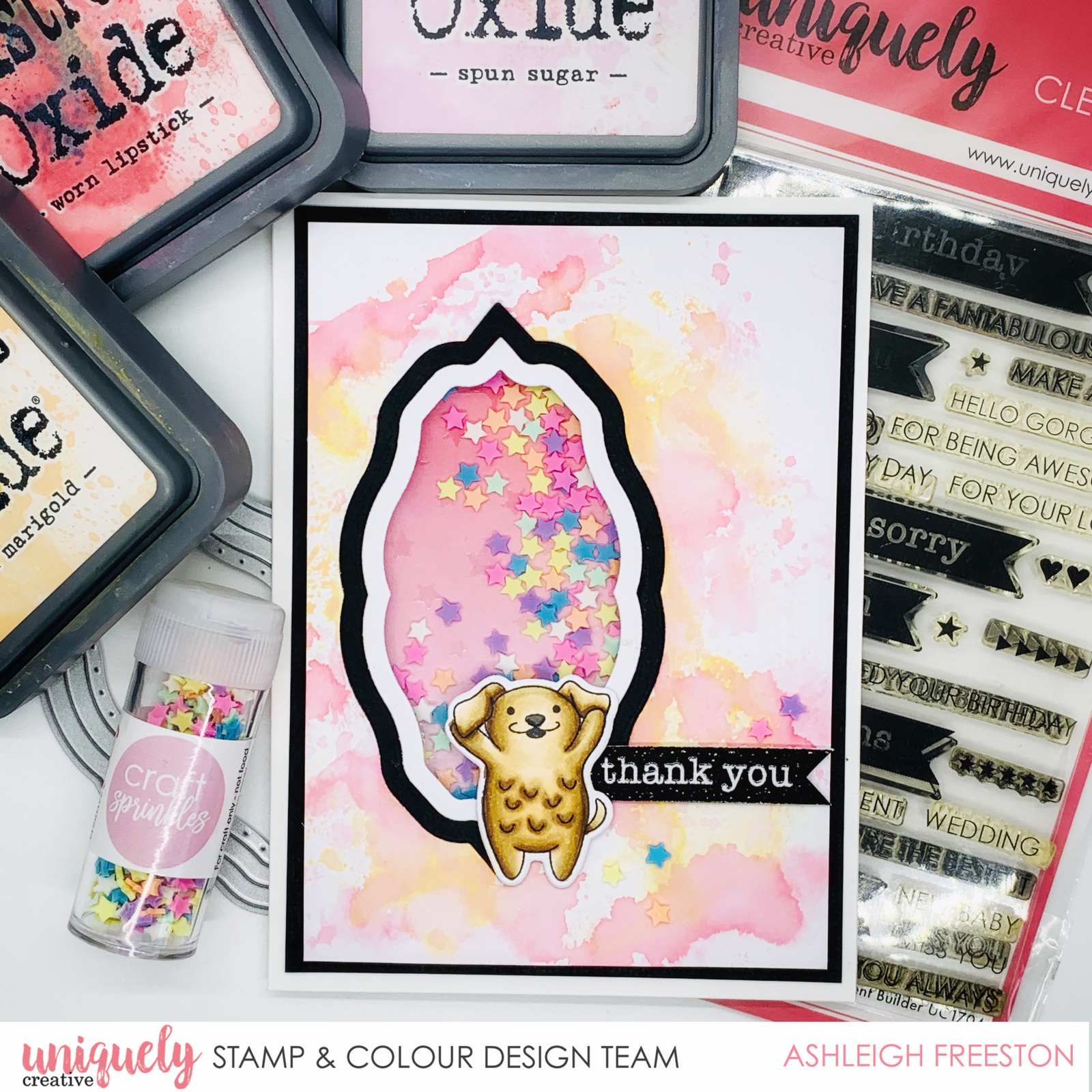 Pawesome Shaker Card - Ashleigh Freeston