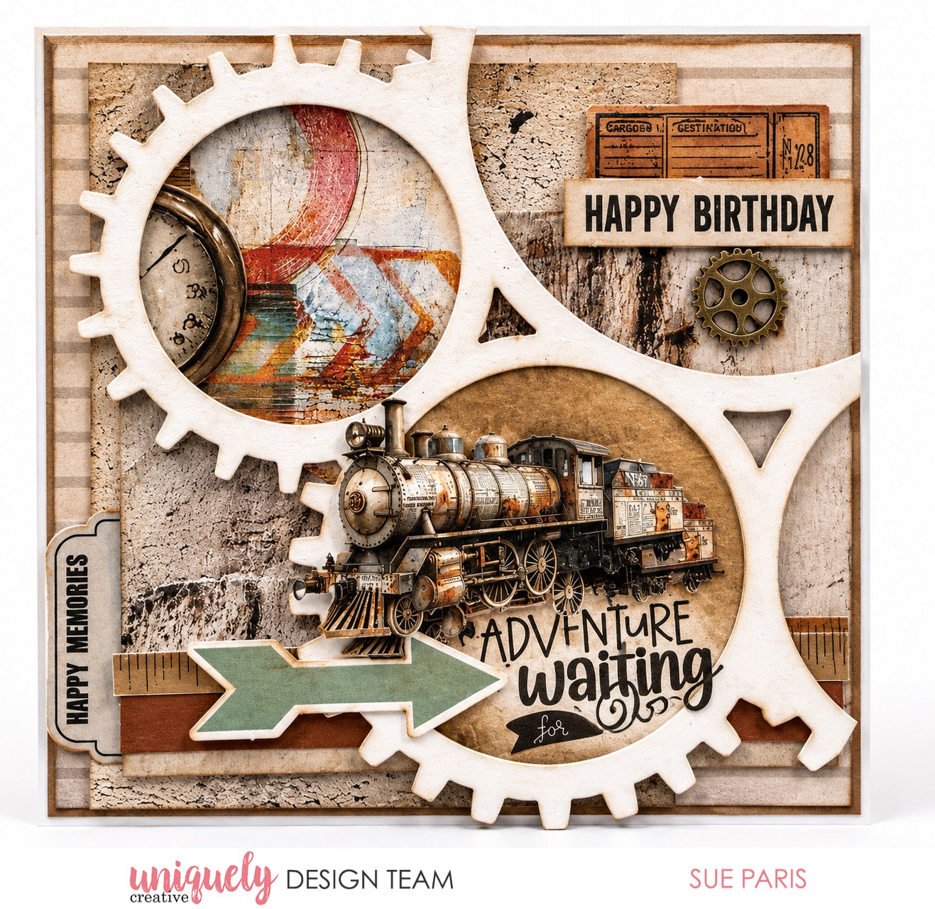 HAPPY BIRTHDAY CARD - SUE PARIS