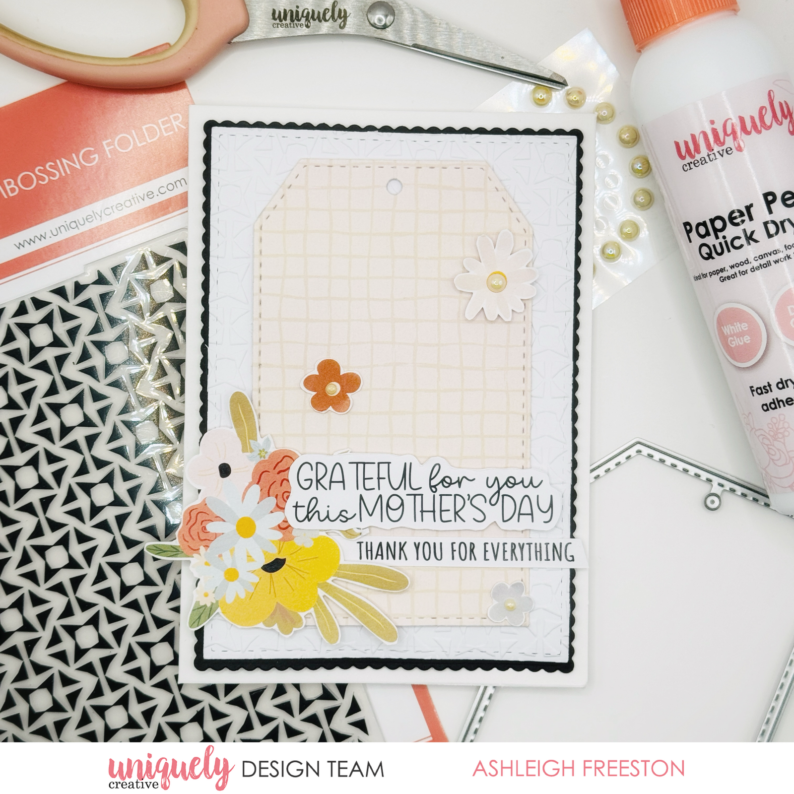 GRATEFUL FOR YOU MOTHER'S DAY CARD - ASHLEIGH FREESTON