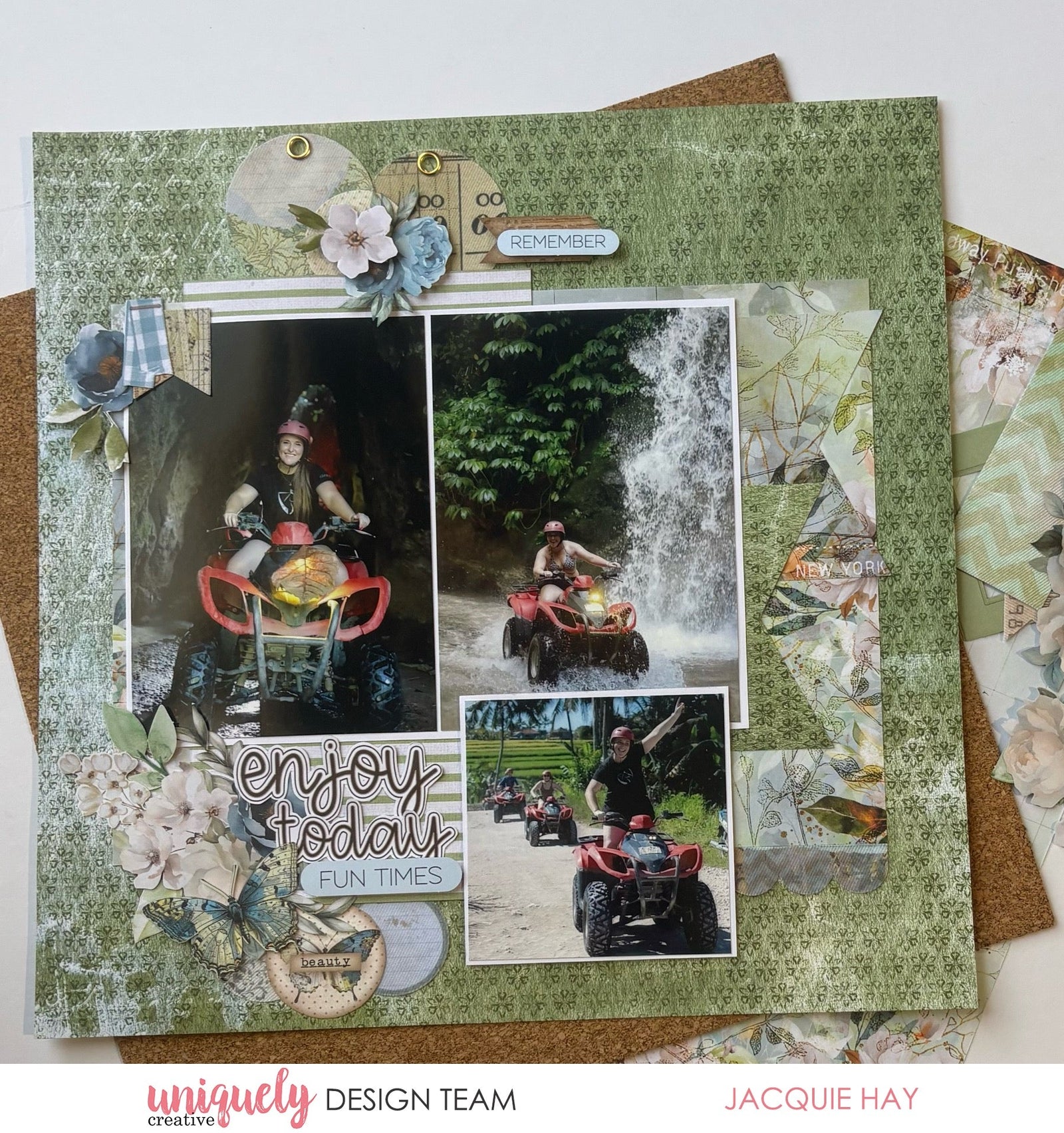 ENJOY TODAY LAYOUT - JACQUIE HAY