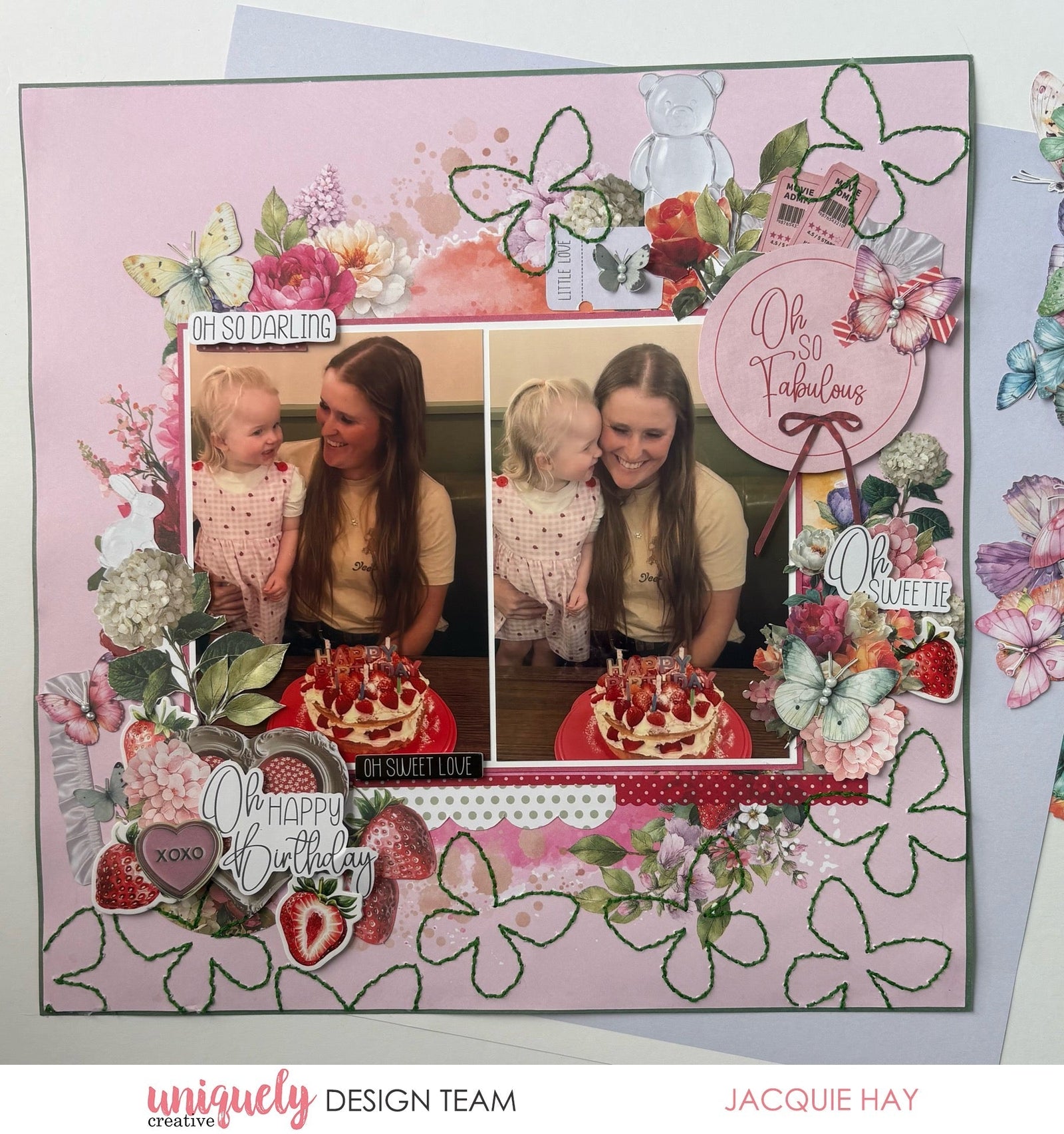 OH SO FABULOUS LAYOUT - JACQUIE HAY