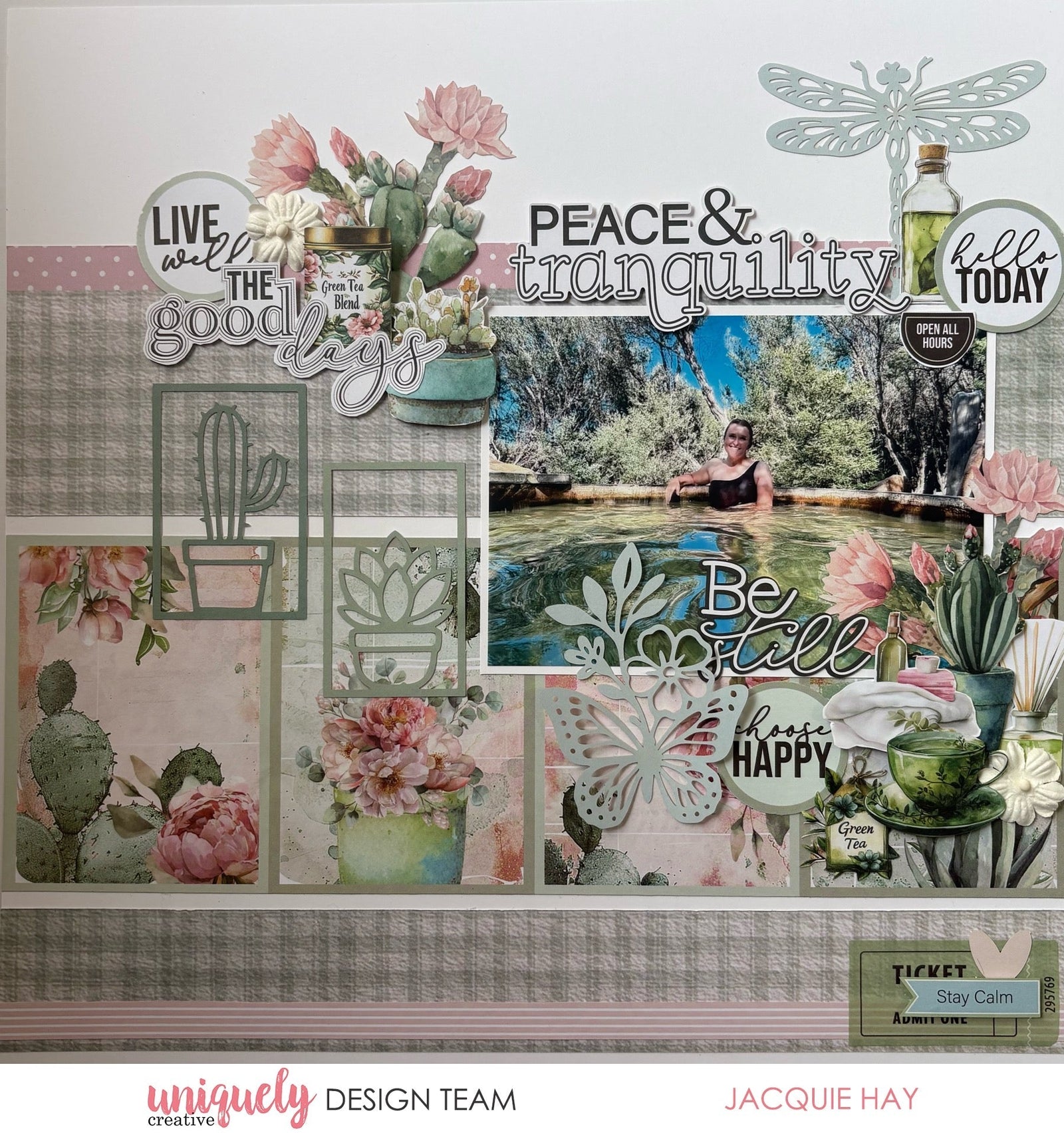 BE STILL LAYOUT - JACQUIE HAY