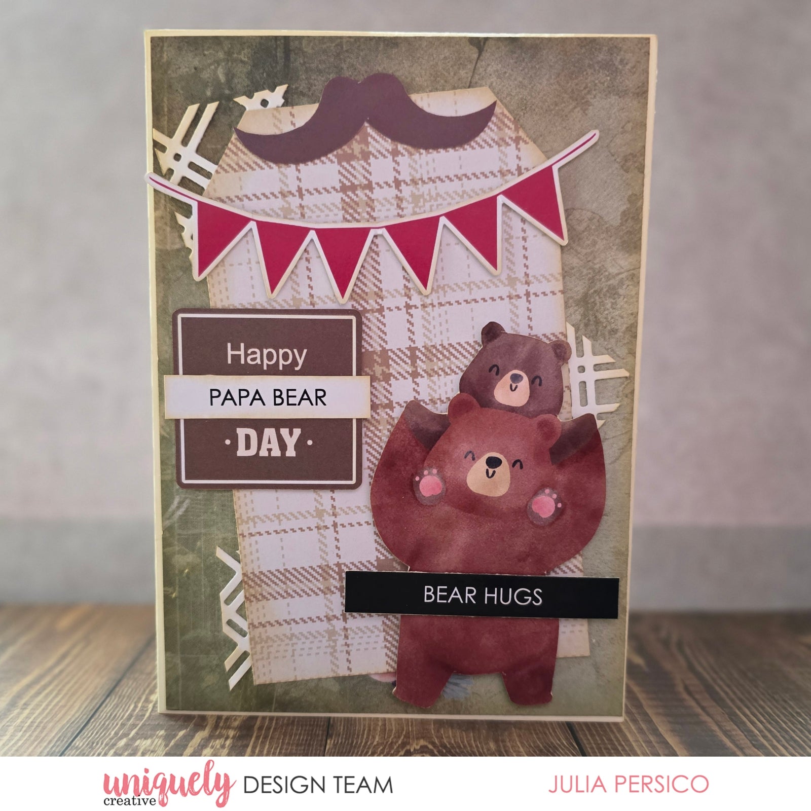 PAPA BEAR FATHER'S DAY CARD - JULIA PERSICO