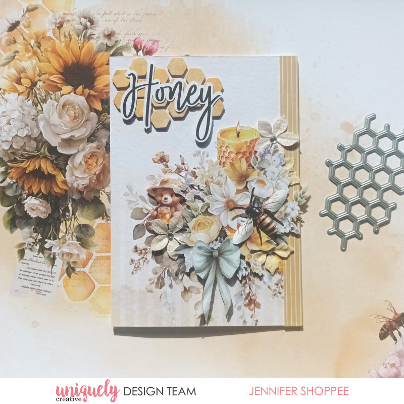 HONEY CARD TUTORIAL - JENNIFER SHOPPEE