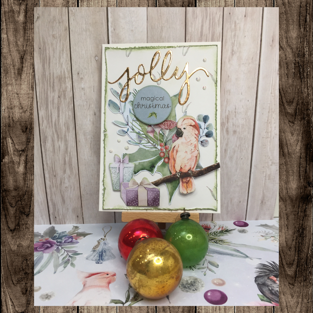 Jolly Card Tutorial - Ngaire Ashdown
