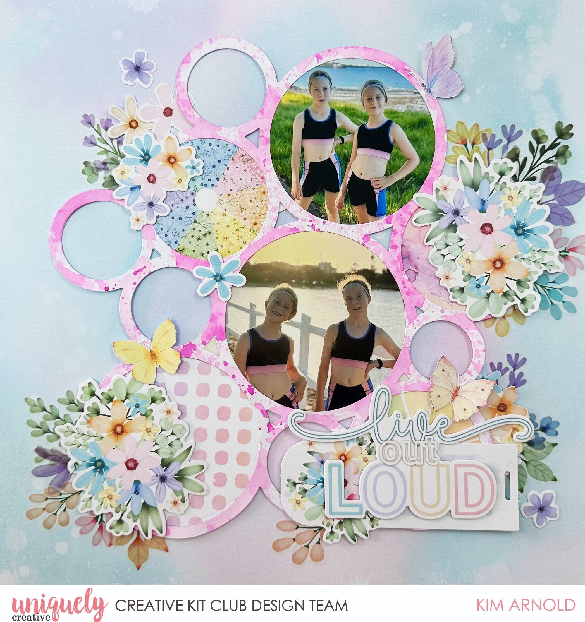 LIVE OUT LOUD LAYOUT - KIM ARNOLD