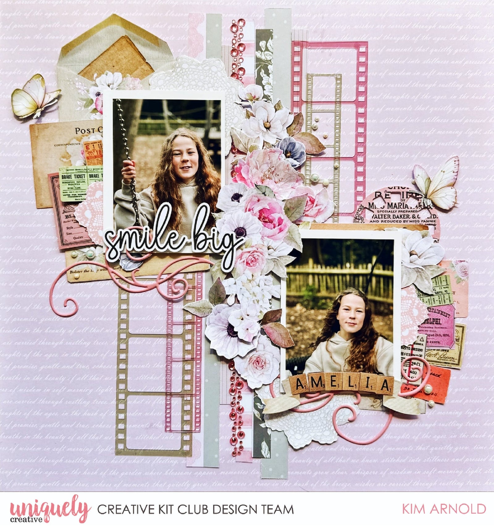 SMILE BIG LAYOUT - KIM ARNOLD