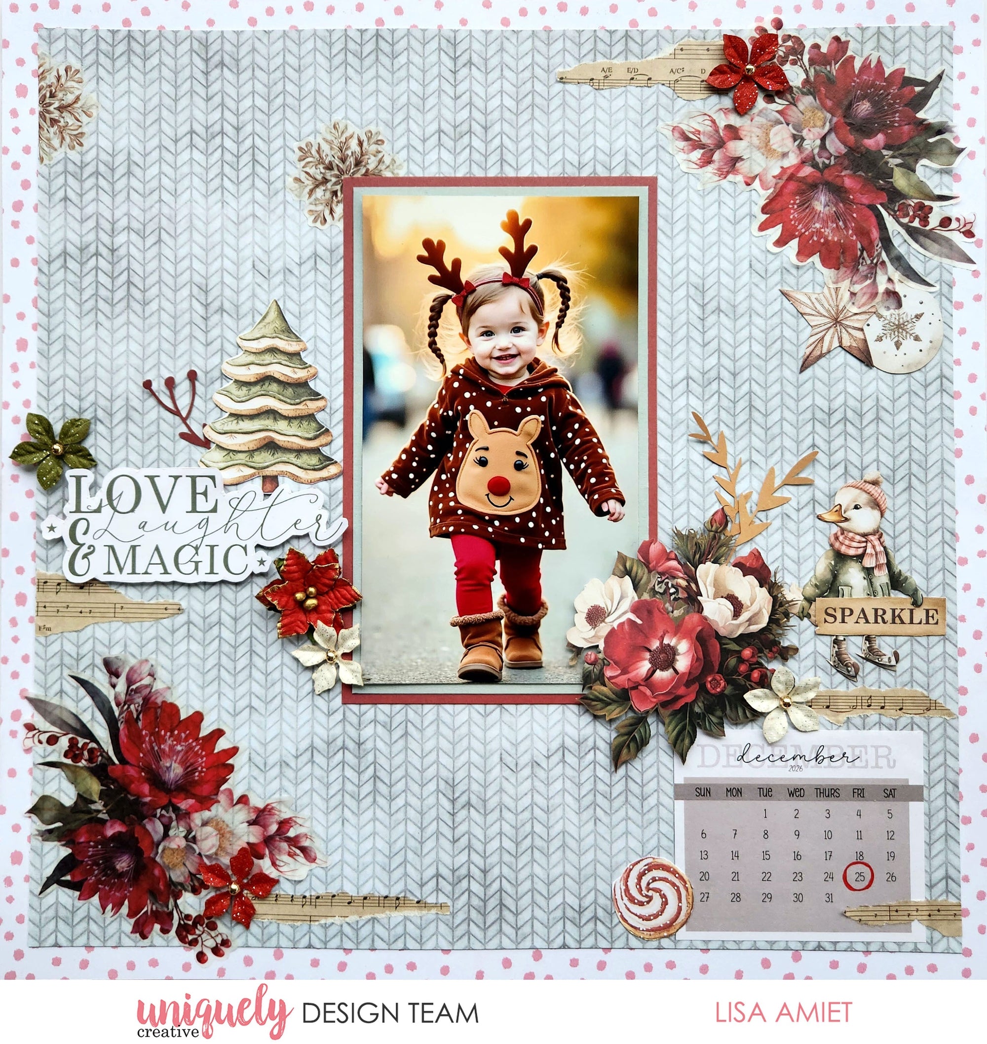 SPARKLE LAYOUT - LISA AMIET