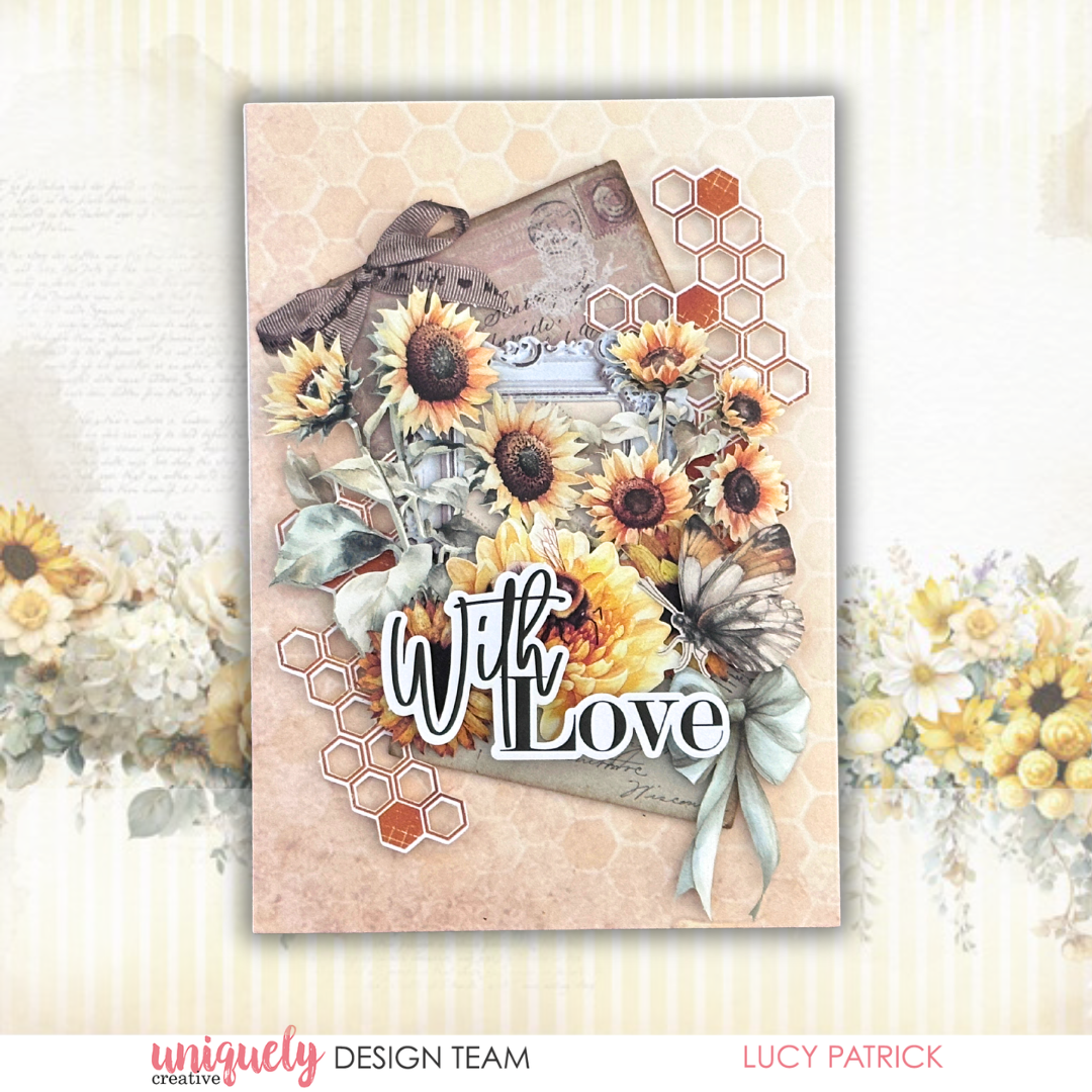 WITH LOVE CARD TUTORIAL - LUCY PATRICK