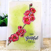 Cherry Blossom Card - Linda Lucas