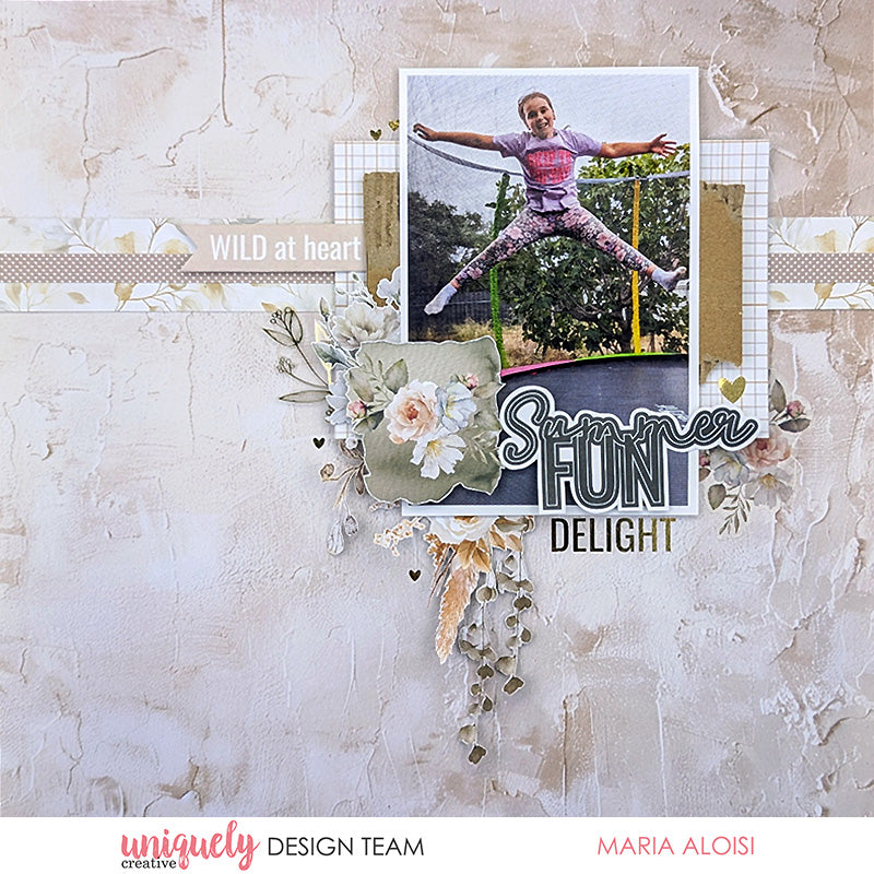 SUMMER FUN LAYOUT - MARIA ALOISI