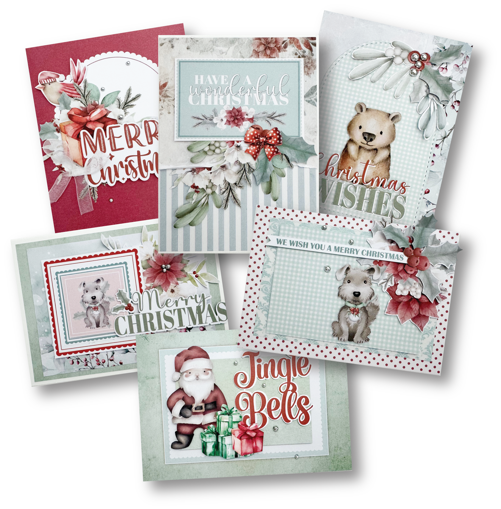4 Bonus Card Ideas for Mint & Mistletoe