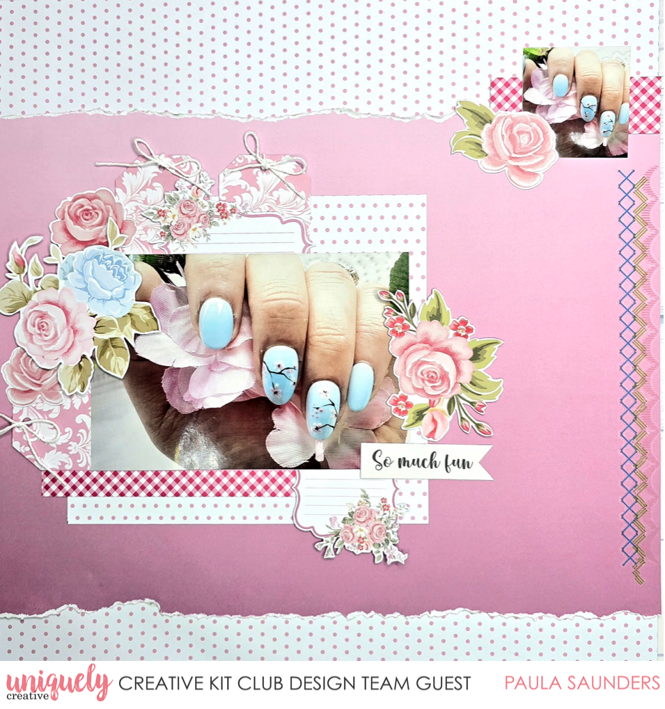 SO MUCH FUN LAYOUT TUTORIAL - PAULA SAUNDERS