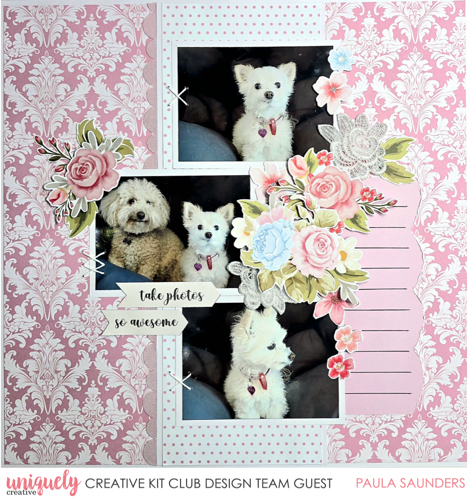 TAKE PHOTOS LAYOUT - PAULA SAUNDERS