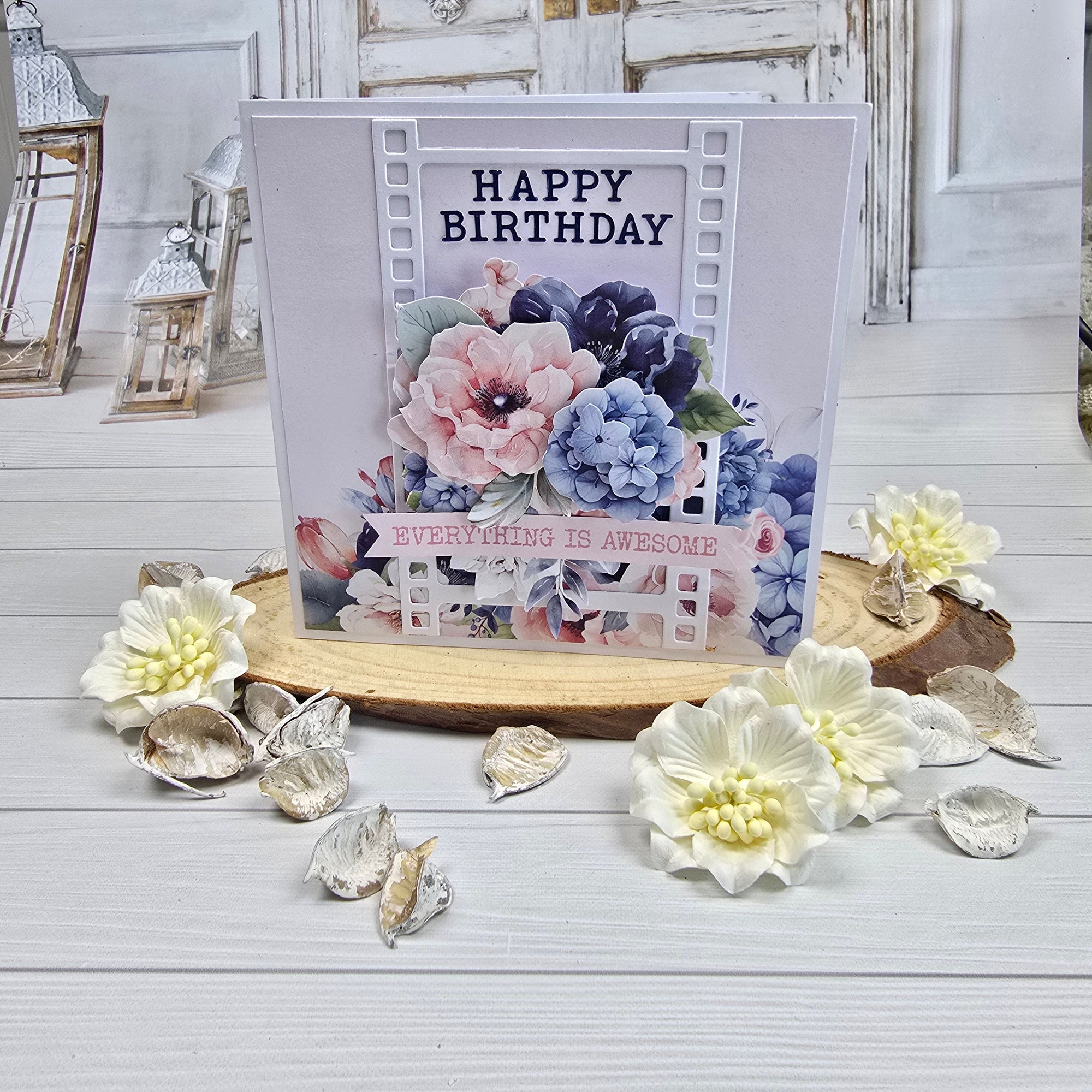 3 LAYER POP UP CARD - PAULA SAUNDERS
