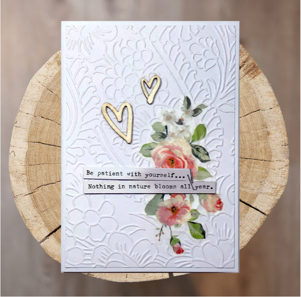 How to Emboss Paper For Craft Projects - Uniquely Creative