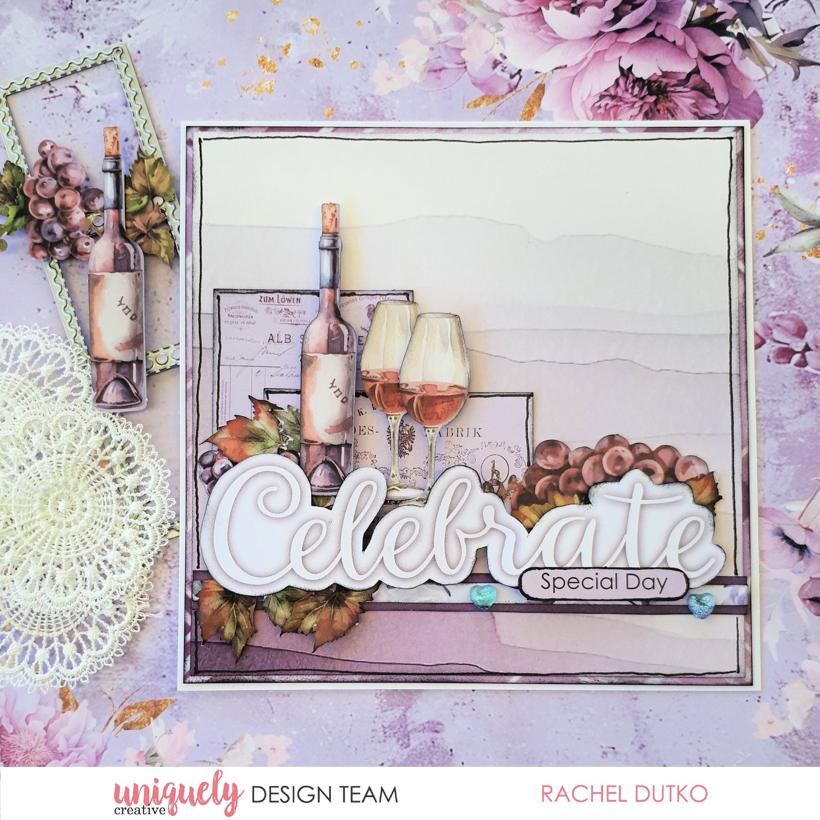 CELEBRATE SPECIAL DAY CARD - RACHEL DUTKO