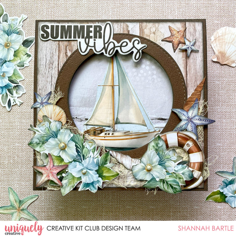 SUMMER VIBES CARD SHANNAH BARTLE Uniquely Creative