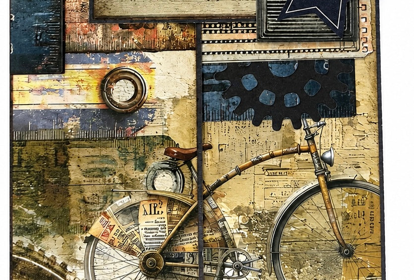 WORK, SAVE, TRAVEL, REPEAT CARD - SUE PARIS