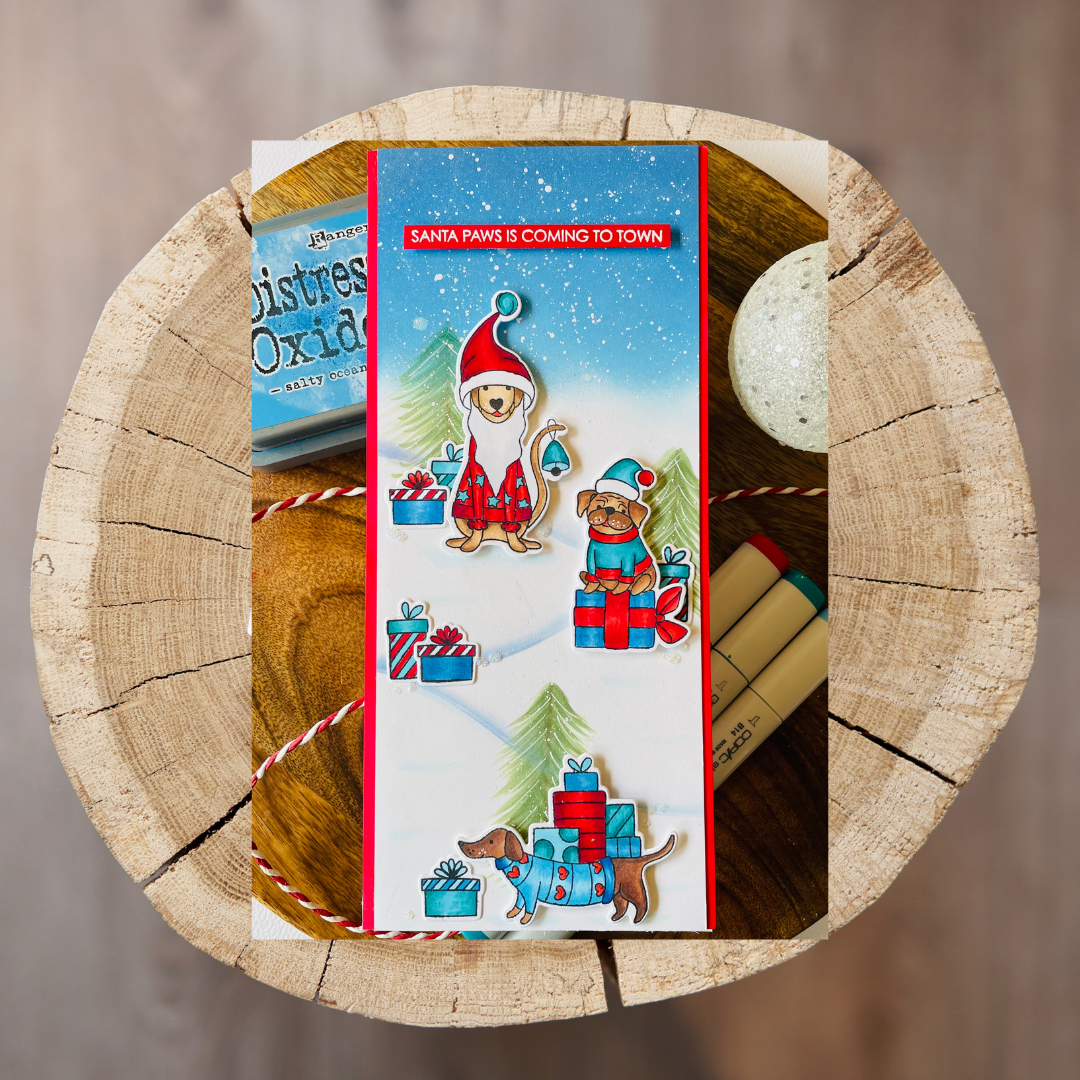 Santa Claws Is Coming Tutorial - Miriam Chessum