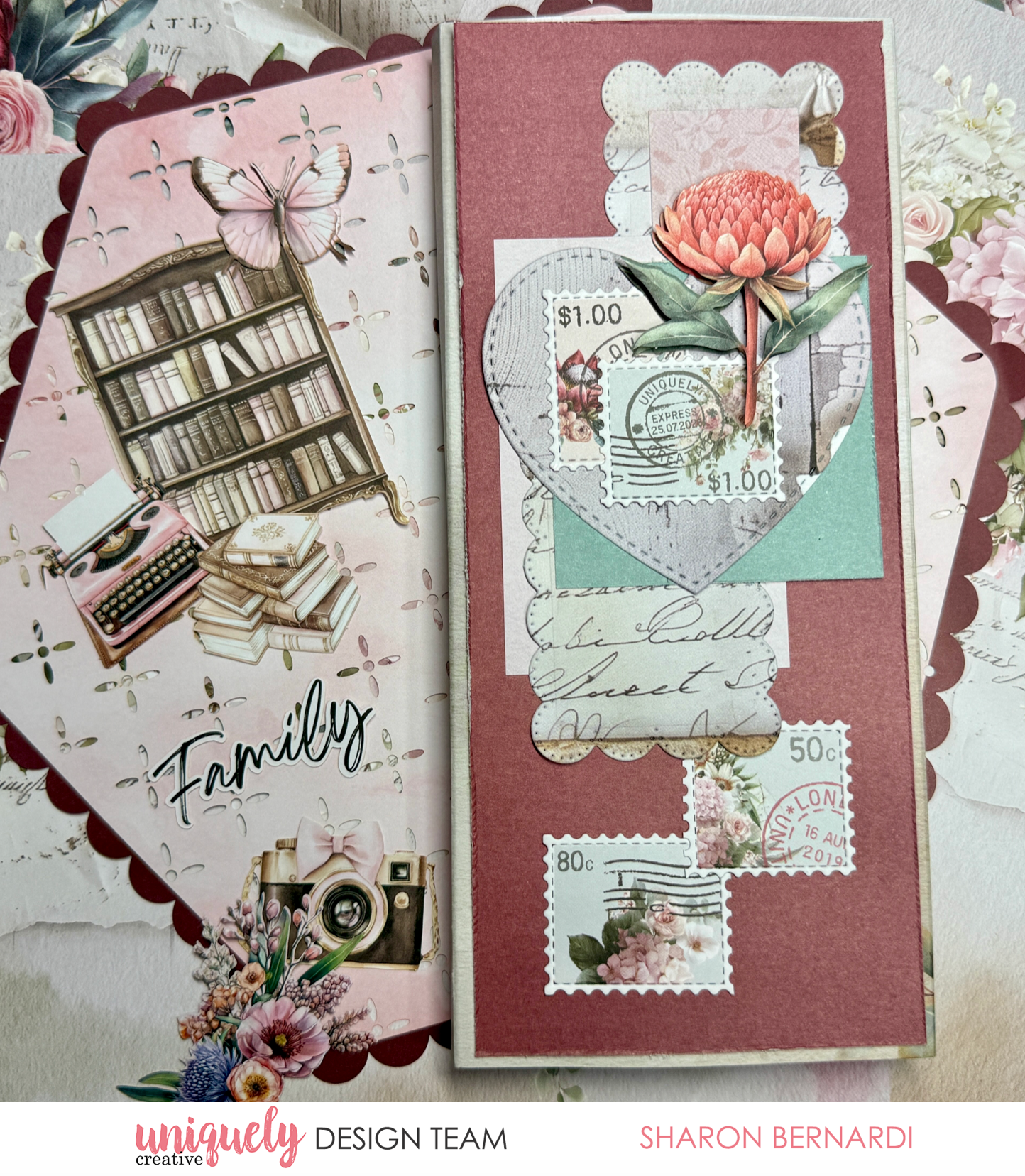 FOLD OUT ALBUM INSPIRATION - SHARON BERNARDI
