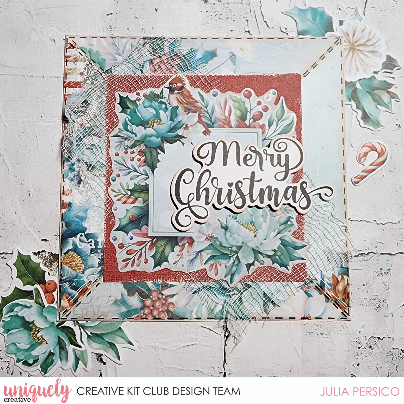 STITCHED WITH LOVE CARD TUTORIAL JULIA PERSICO Uniquely Creative