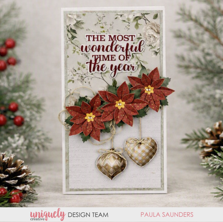MOST WONDERFUL TIME CARD - PAULA SAUNDERS
