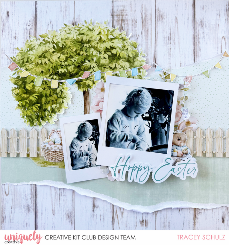 EASTER LAYOUT INSPIRATION - Uniquely Creative