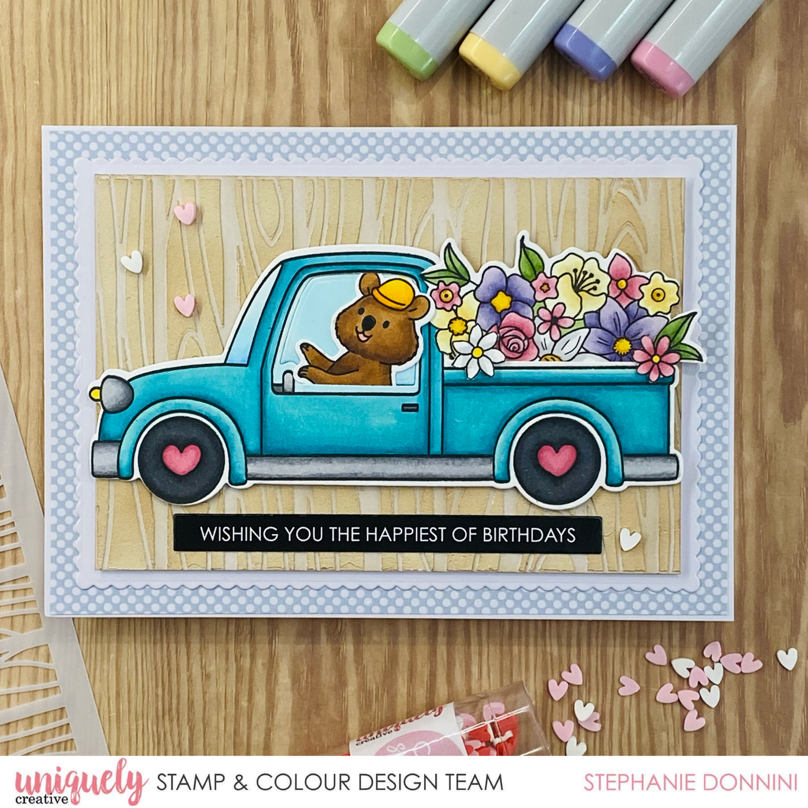 Wishing You The Happiest Of Birthdays Tutorial - Stephanie Donnini
