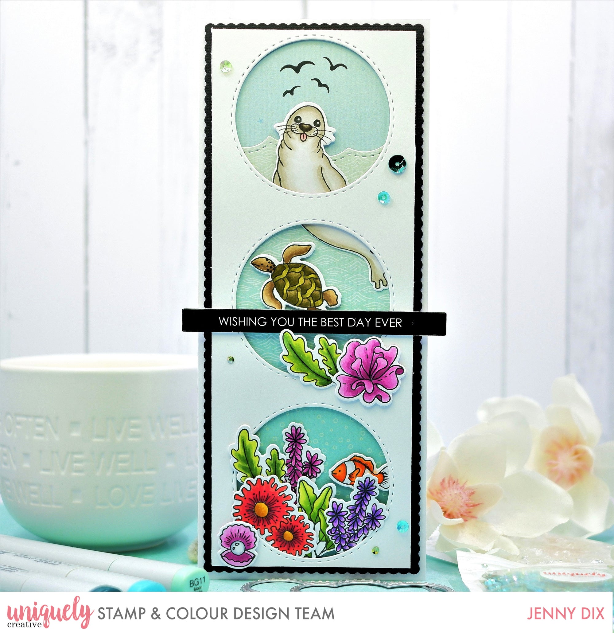 Wishing You The Best Day Tutorial - Jenny Dix
