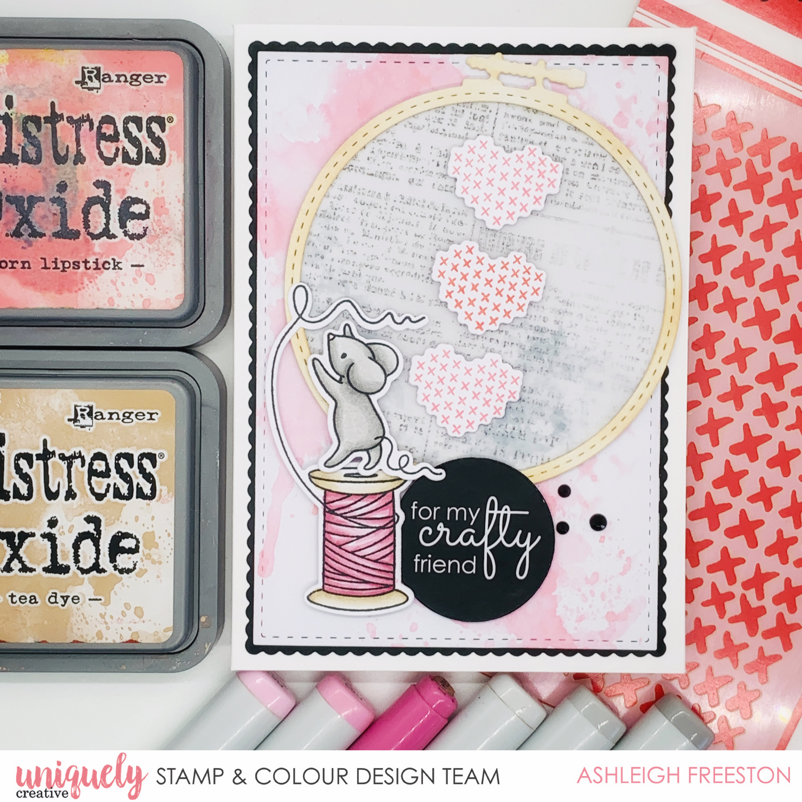 For My Crafty Friend Tutorial - Ashleigh Freeston