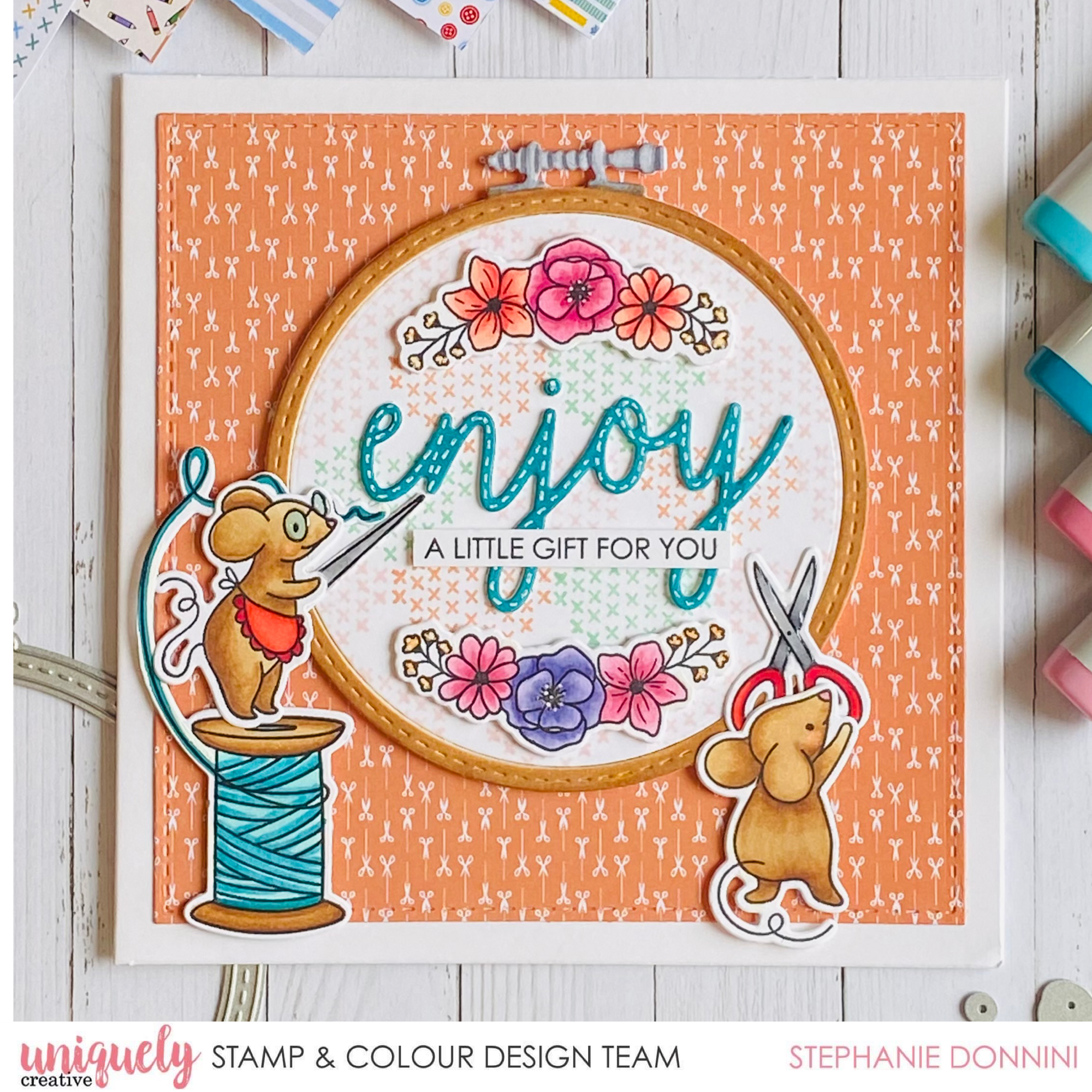 A Little Gift For You Tutorial - Stephanie Donnini