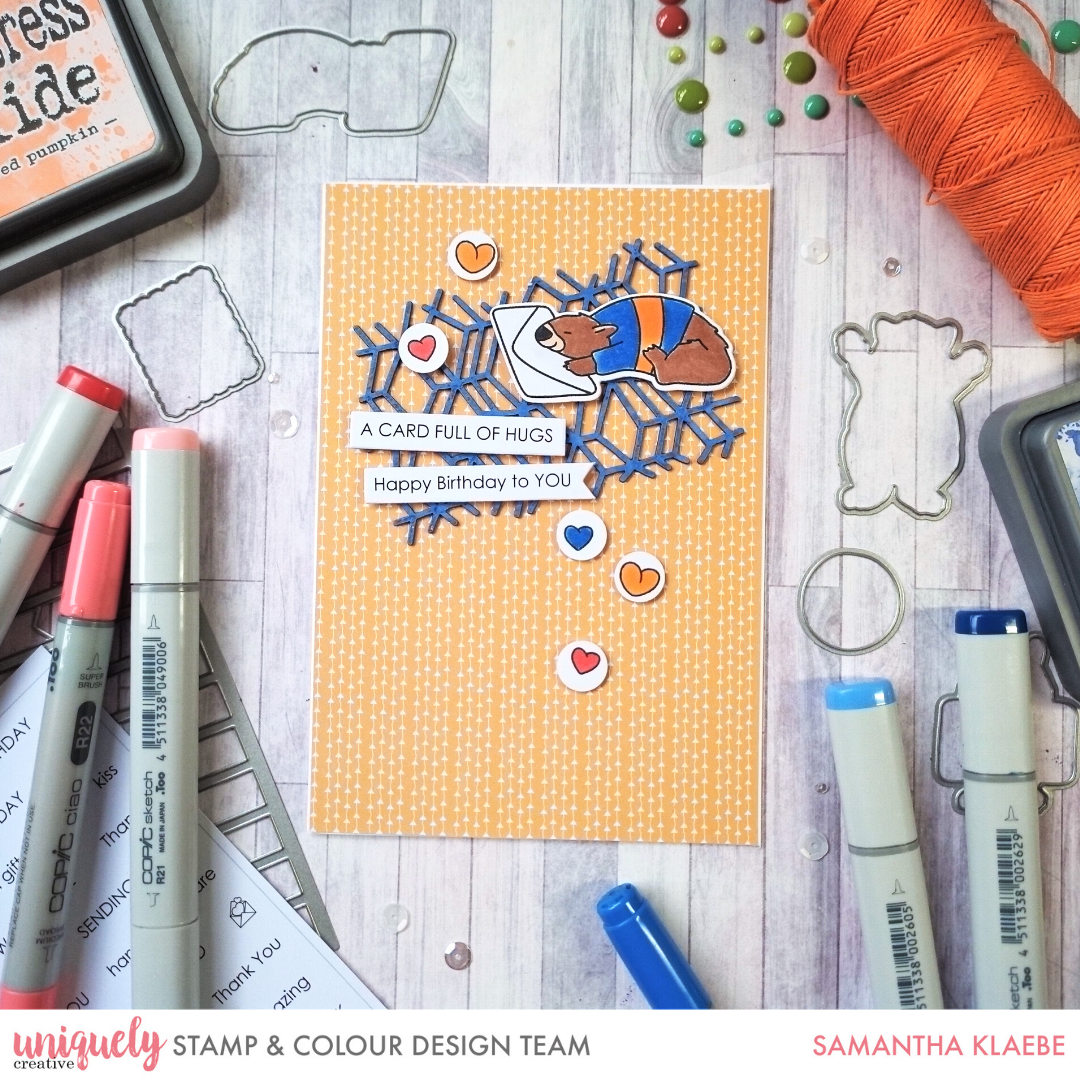 A Card Full of Hugs - Samantha Klaebe