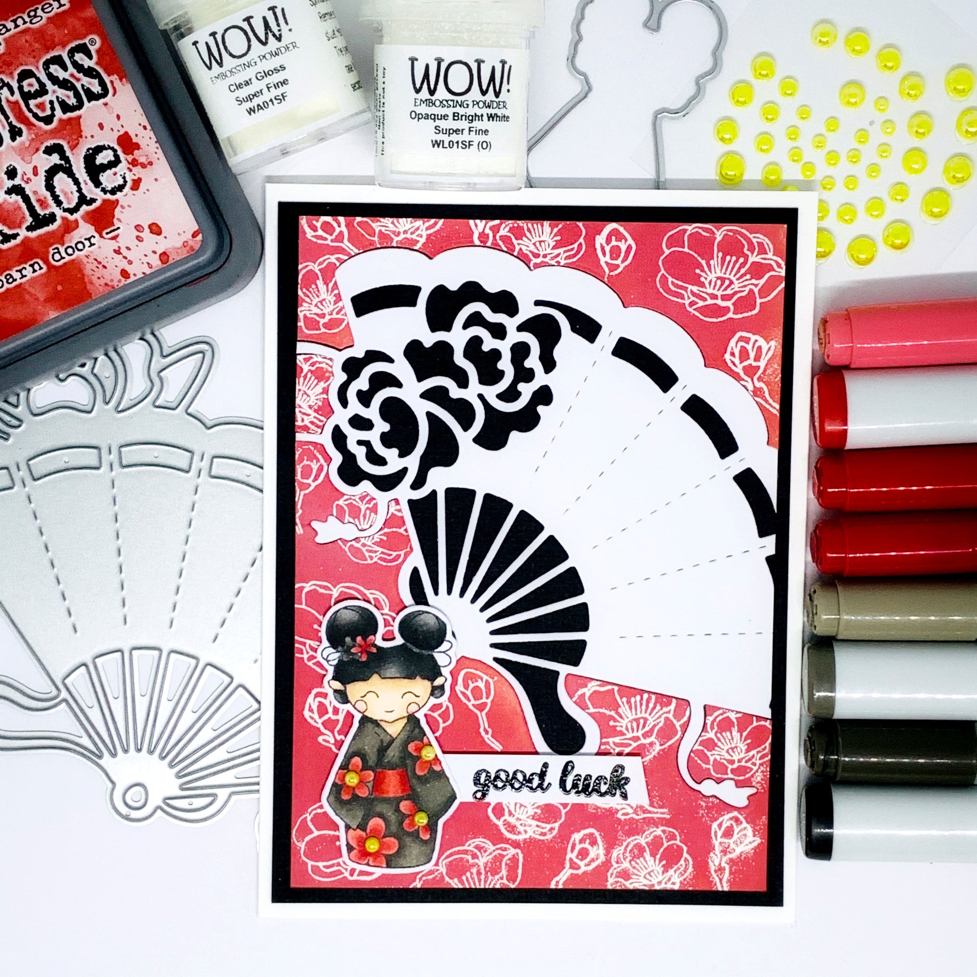 Good Luck Oriental Card - Ashleigh Freeston