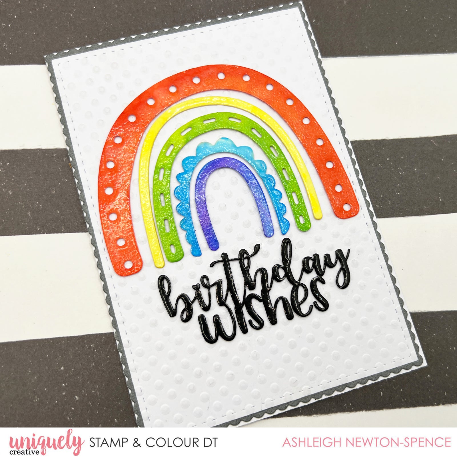 Birthday Wishes Tutorial + Bonus Card - Ashleigh Newton Spence
