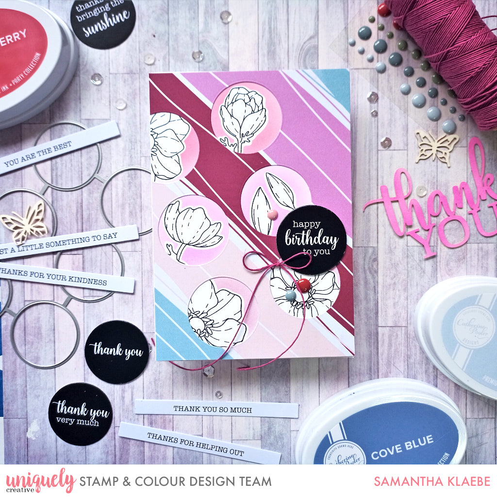 Happy Birthday To You Tutorial - Samantha Klaebe