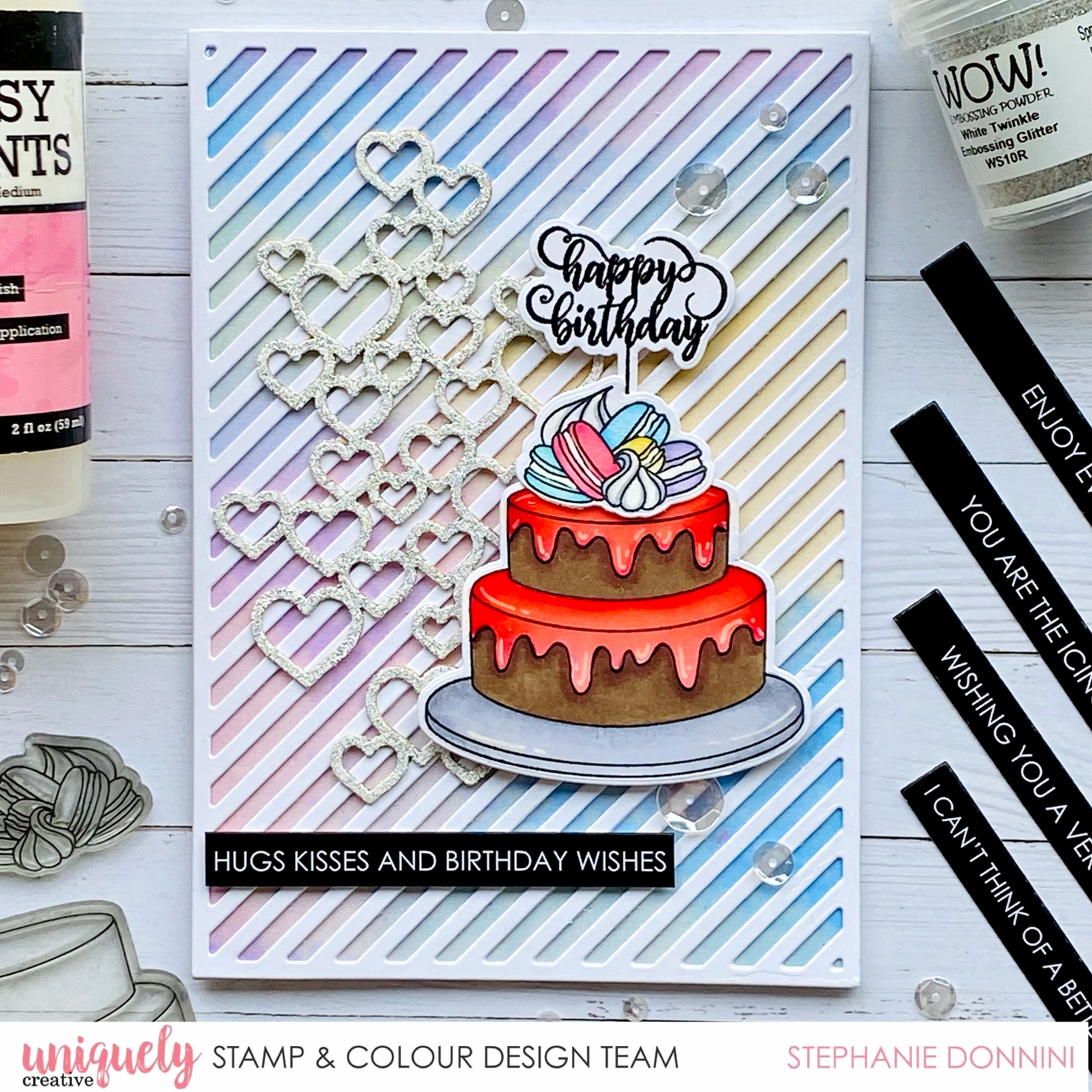 Hugs, Kisses & Birthday Wishes - Stephanie Doninni
