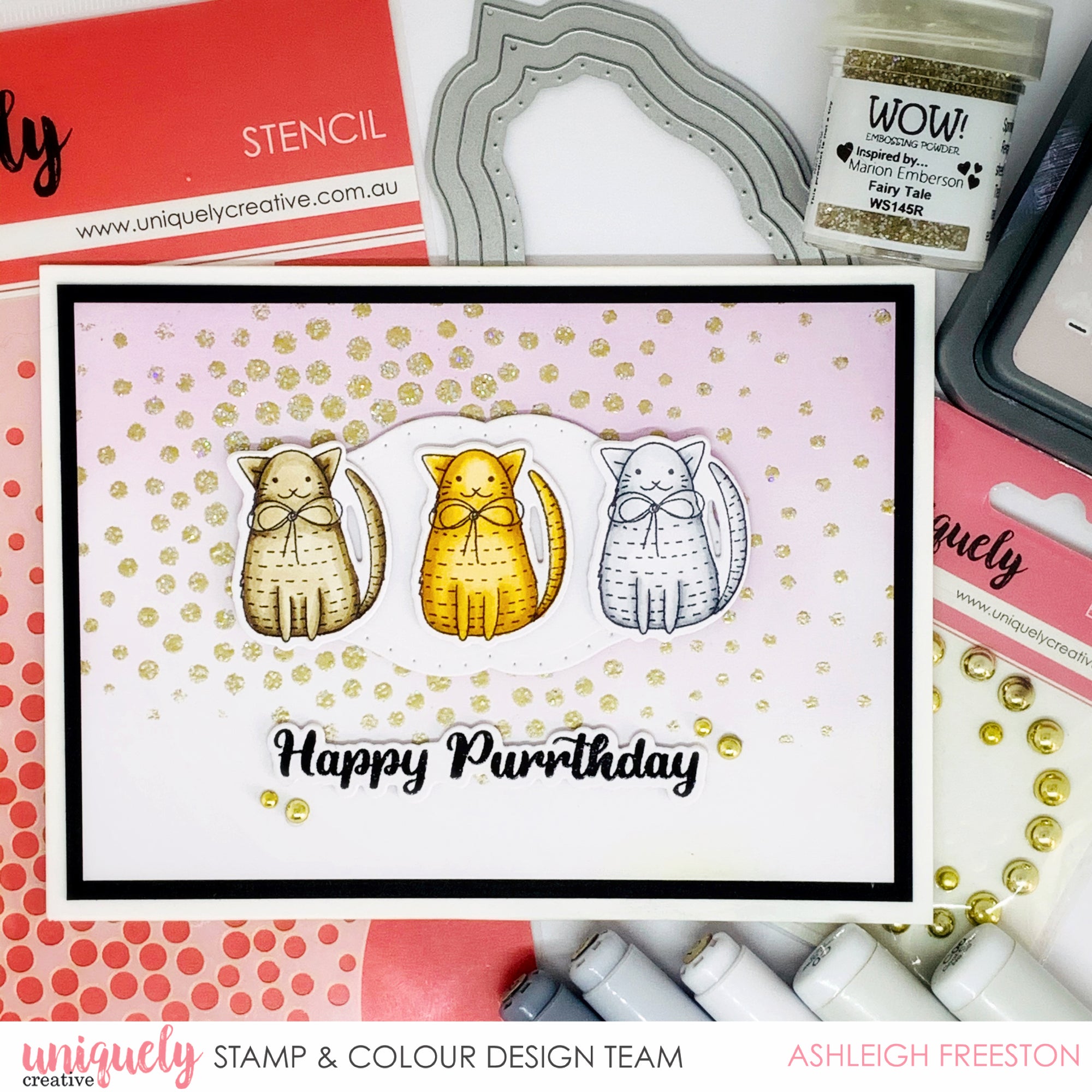 Happy Purrthday - Ashleigh Freeston