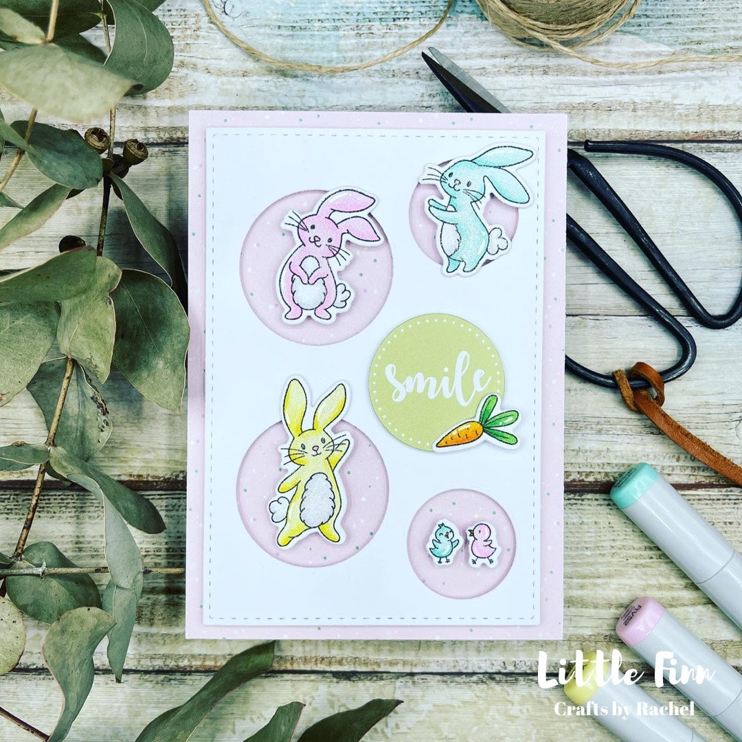 How To Make A Cute Pastel Easter Card Rachel Finn Uniquely Creative