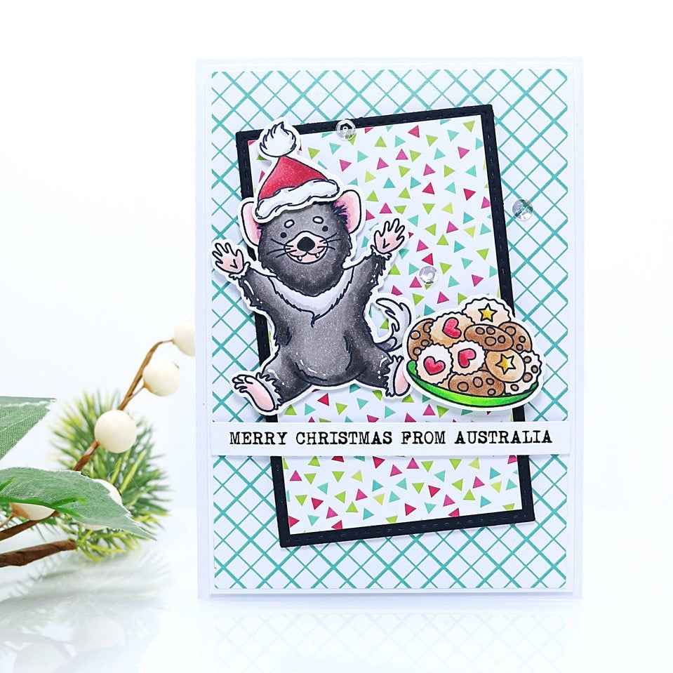Merry Christmas From Australia Tutorial - Ashlee McGregor