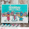 Christmas Greetings Card - Stephanie Donnini