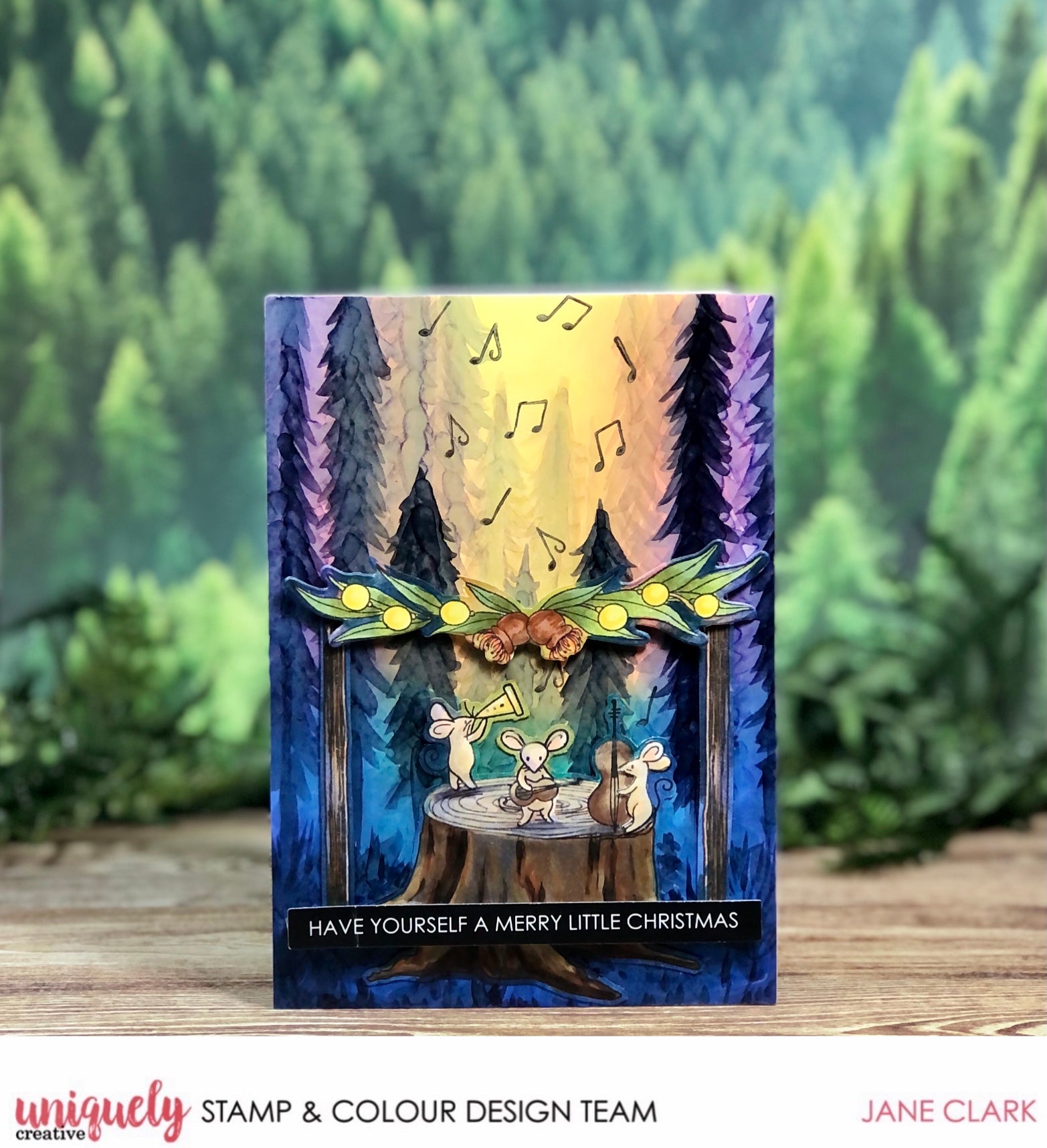 Carols In The Forest Tutorial - Jane Clark