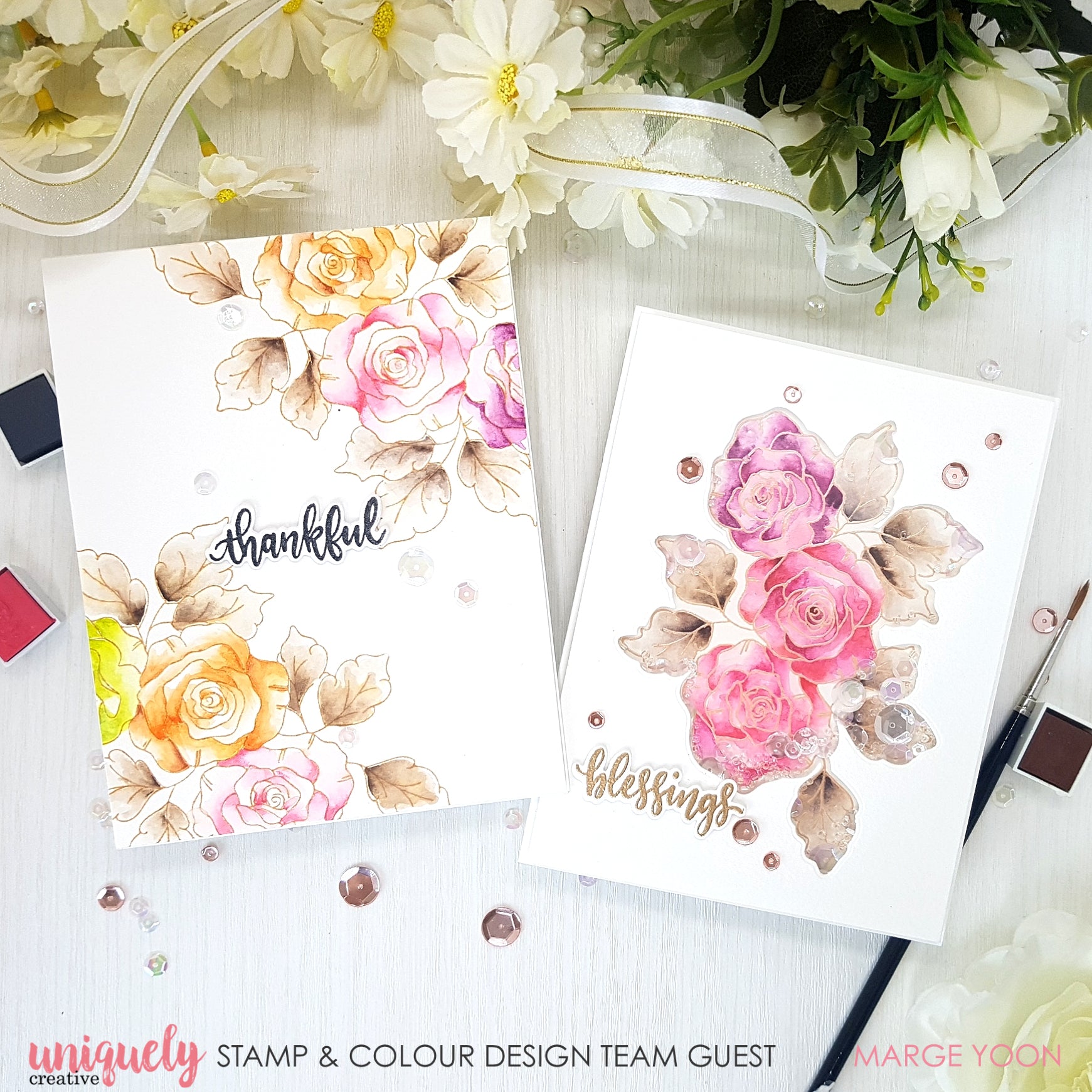 Blessings (Rose Garden Cards) - Marge Yoon