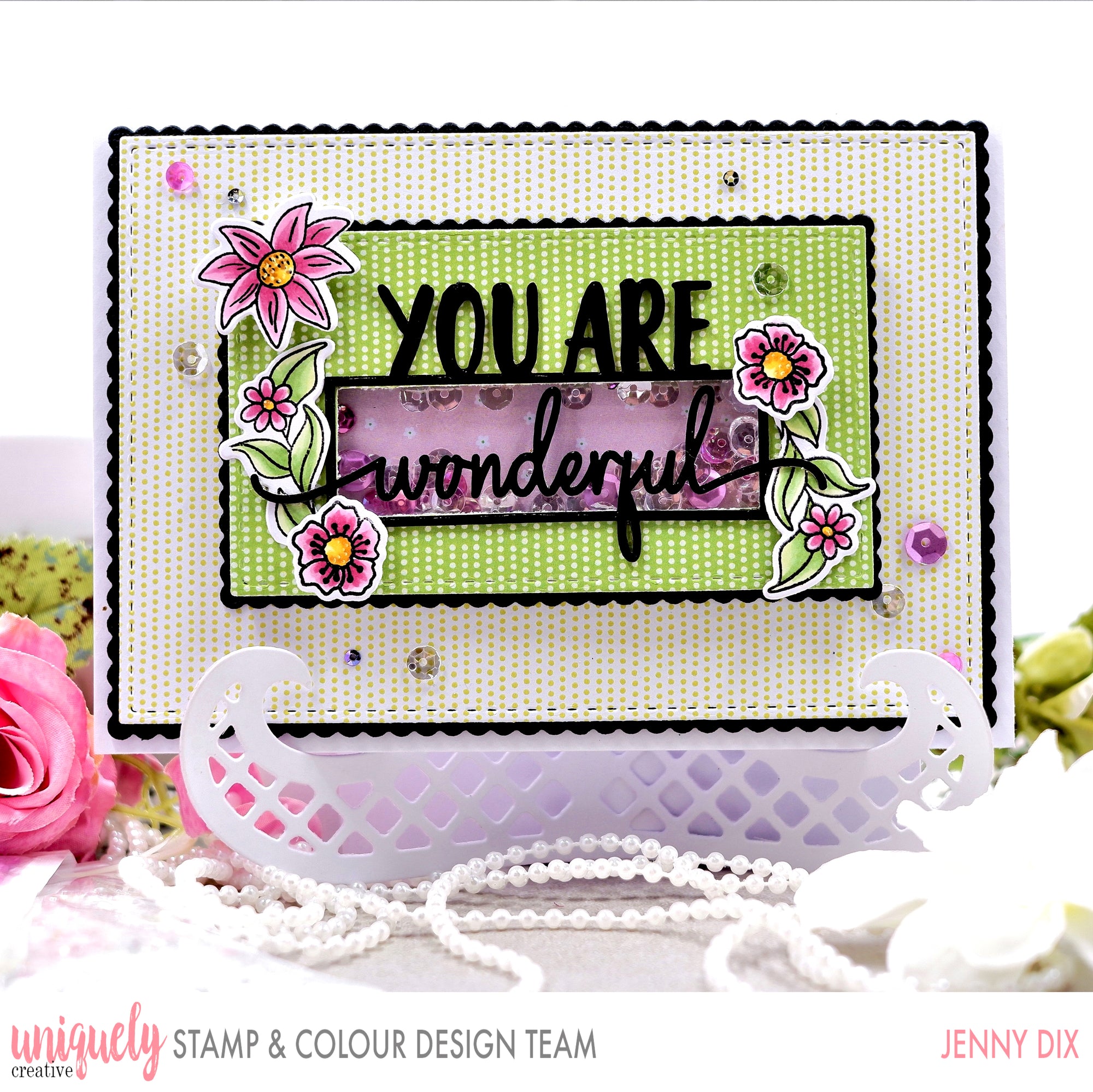 You Are Wonderful Tutorial - Jenny Dix